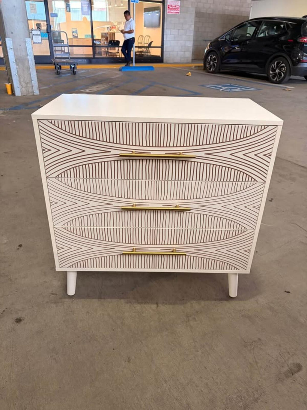 Mid-Century Modern 3-Piece Dresser Set